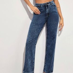 SHEIN High Rise Mom Jeans